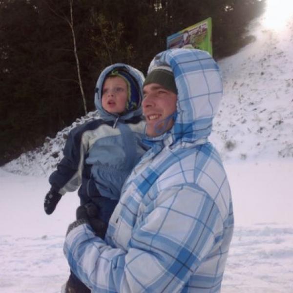 Harrachov - aneb první sníh :D a Bobí má 2 roky