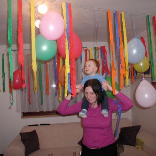 Tobískovo první narozeninová párty