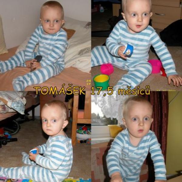 Tomášek má už 18 měsíců :-)