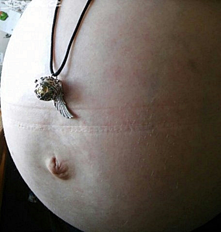Meická bola vzor Ornament s přívěskem křidélka v bazaru na moje těhotenství