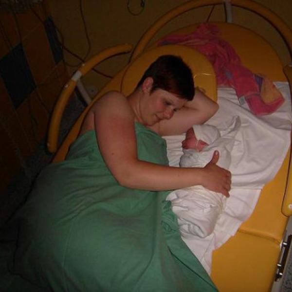 Můj porod a návrat domů