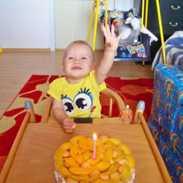 Sabinka 1.narozeniny