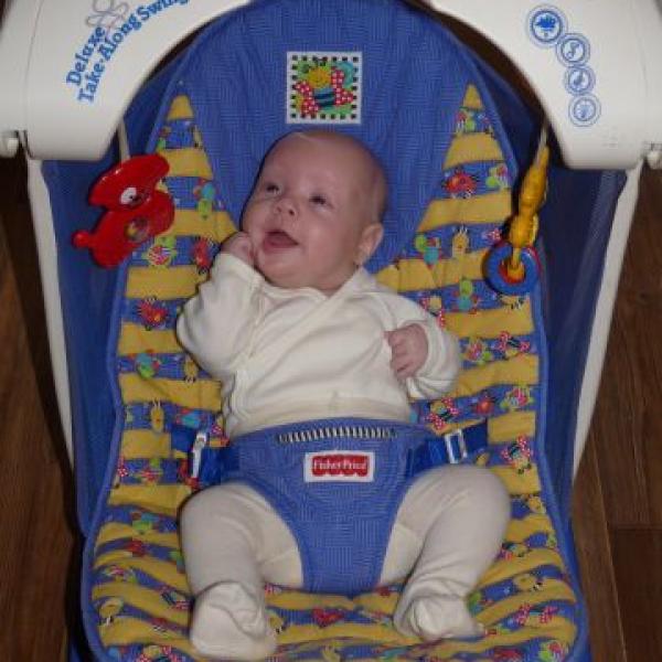 Adélka měla čtyři měsíce