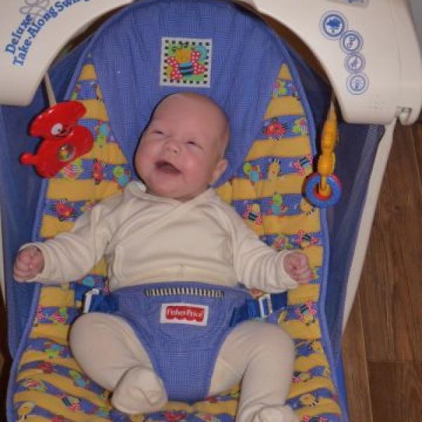 Adélka měla čtyři měsíce