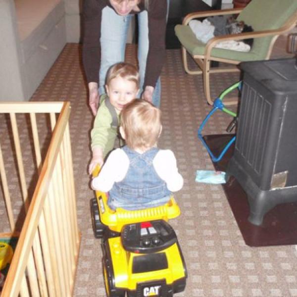 Návštěva u Žandy a Honzíka