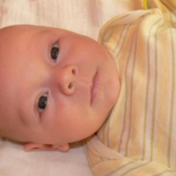 Náš první klouček.