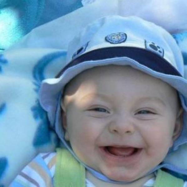 Náš první klouček.