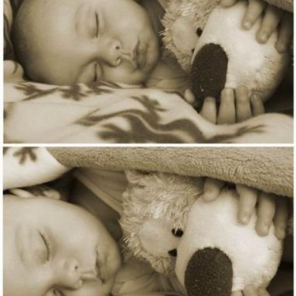 Náš první klouček.