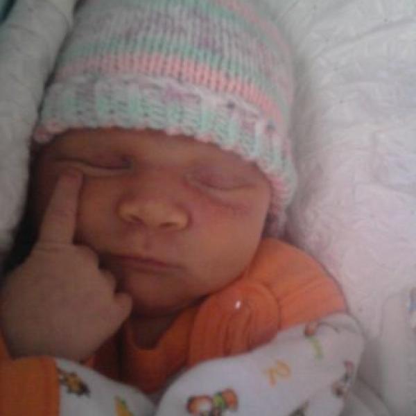 Andrejka- dnes má tři týdny