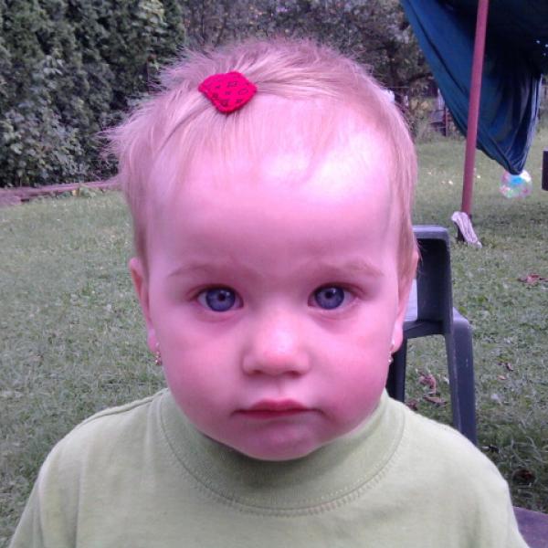 Evička a sponečka :)