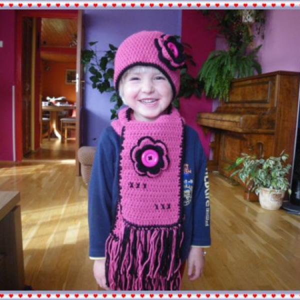 čepka ke kabátku - hotová