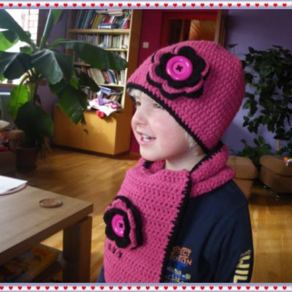 čepka ke kabátku - hotová