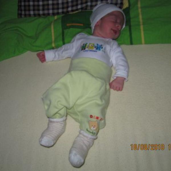 Je nám 16 dní a dnes máme první termín :o)