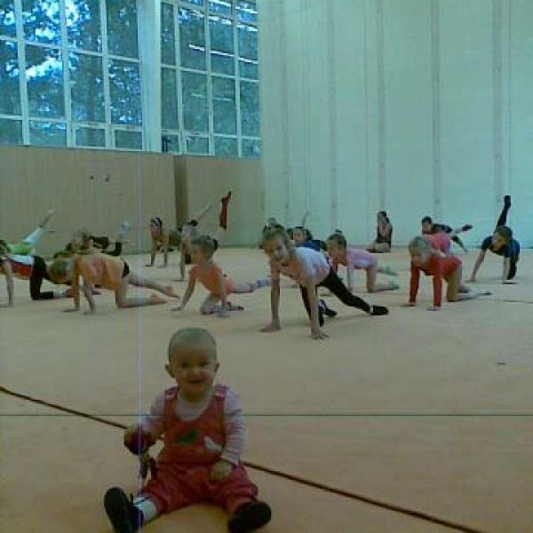 Nejmladší gymnastka