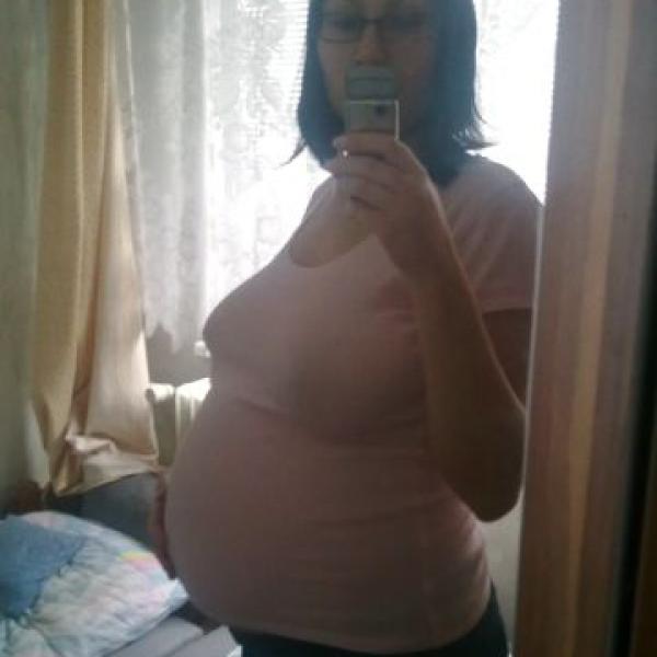 Naše první ozvy + pupíno 35tt na Moje těhotenství.cz Naše první ozvy + pupíno 35tt