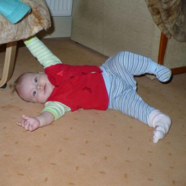 Naše malá Verunka vás všechny zdraví,