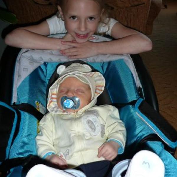 šestitýdenní prohlídka + otázečka