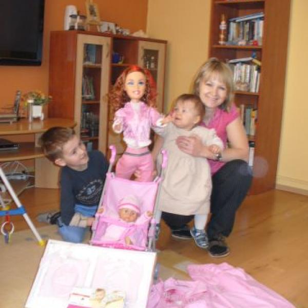 Verunčiny 1. narozeniny