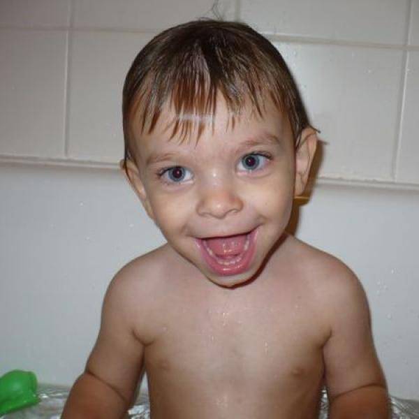 Včerejší koupání