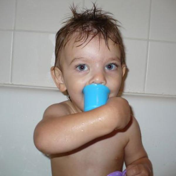 Včerejší koupání