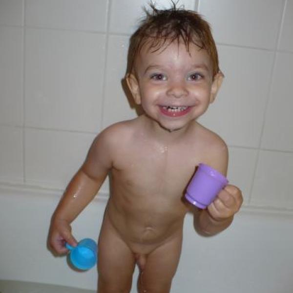 Včerejší koupání