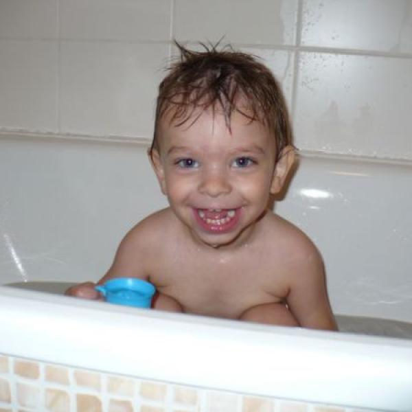 Včerejší koupání