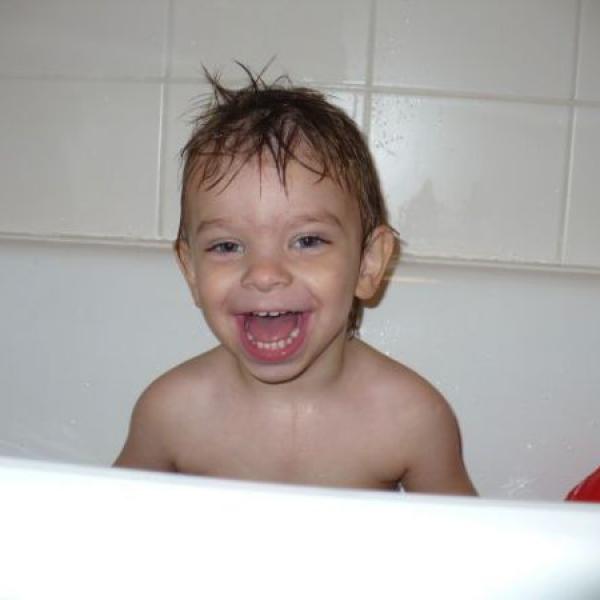 Včerejší koupání