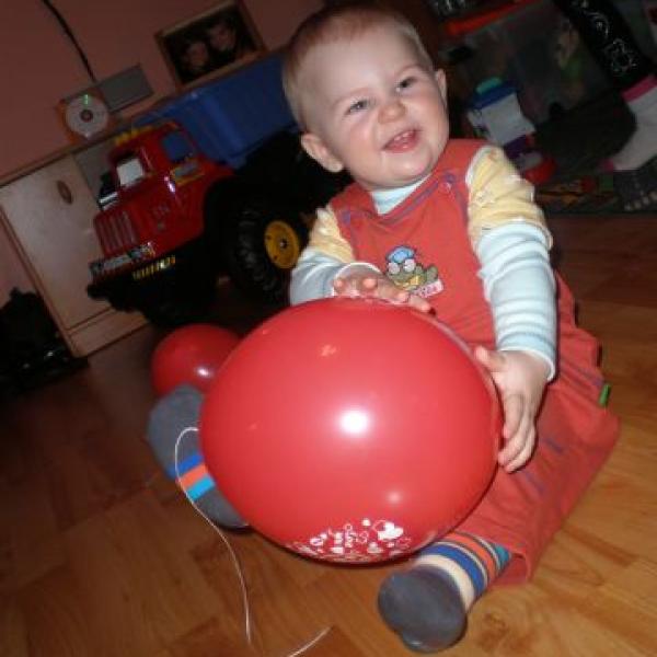 Také přidávám pár foteček z 1.narozeninové oslavy Vojtíška