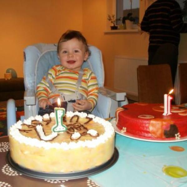 Tak jsme dneska oslavili 1. narozeninky