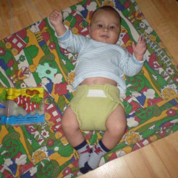 Látkování- plenky a vlnáčky udělané maminkou