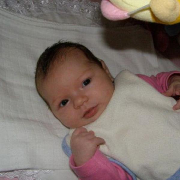 Karinka měla 2. prosince 3 měsíce