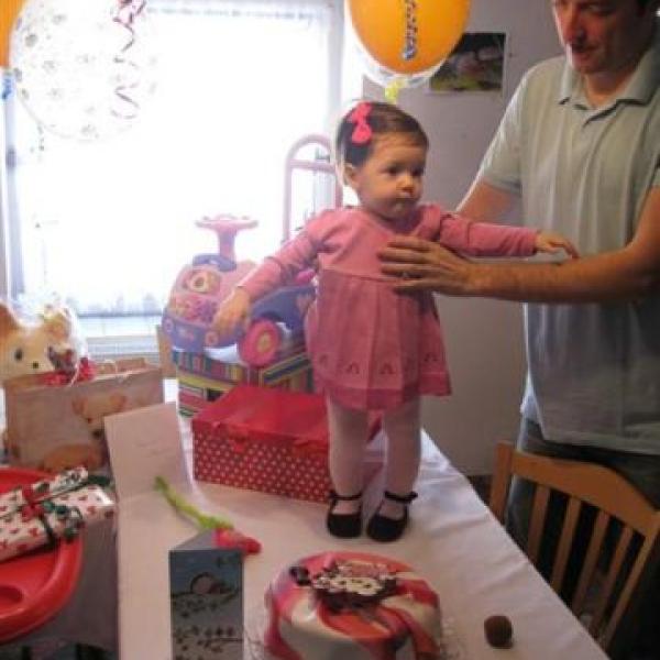 První narozeninky i Vánoce :)