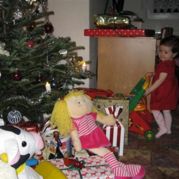 První narozeninky i Vánoce :)