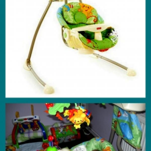 Má někdo zájem o houpačku od Fisher price?