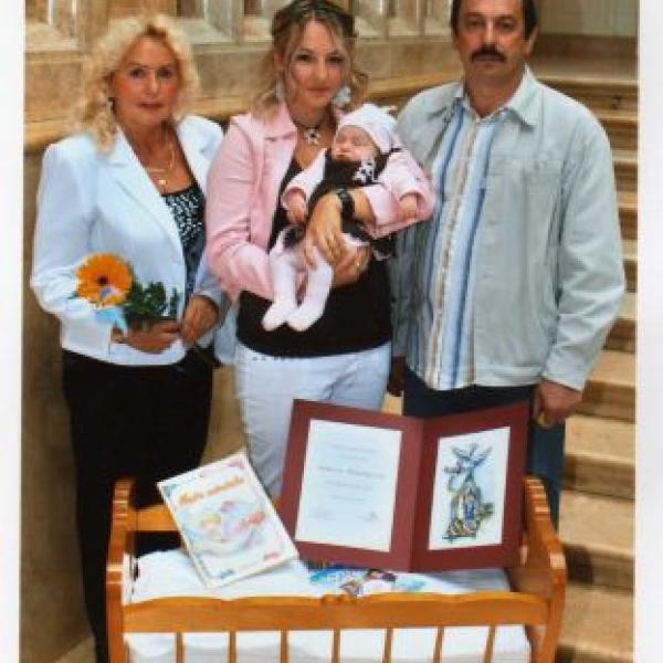 3 měsíce :) a vítání občánků :)