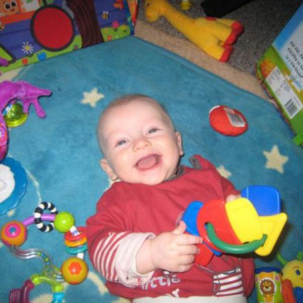 Tobiášek 5. měsíců na Moje těhotenství.cz Tobiášek 5. měsíců