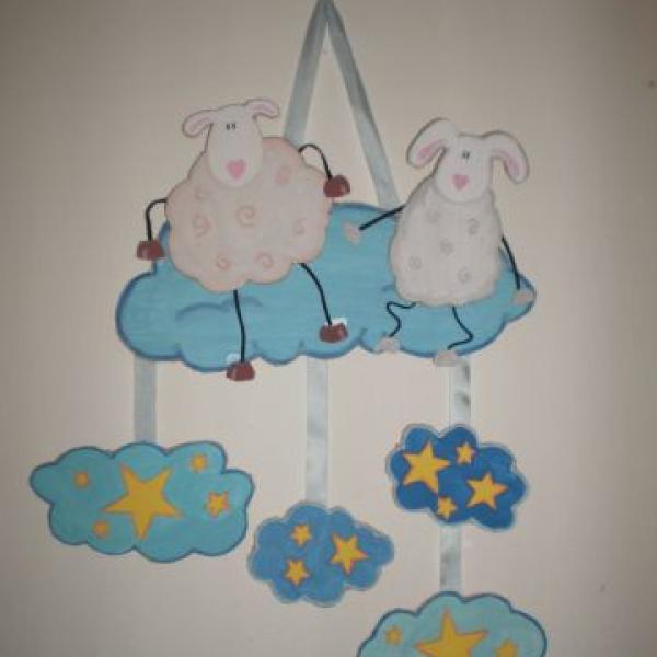 vyrobená dekorace radečkovi do pokojíku na zeď... :-)