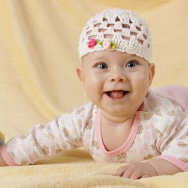 Naše malá Verunka vás všechny zdraví,