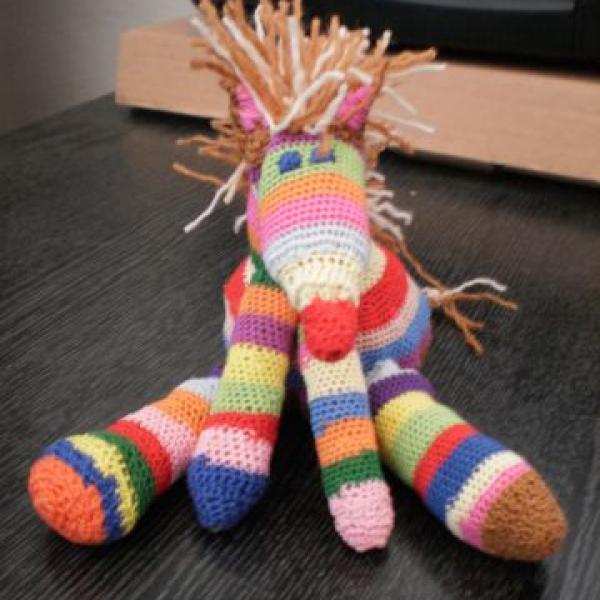 tak sem poprvé háčkovala...a výsledek je takovej... :-)