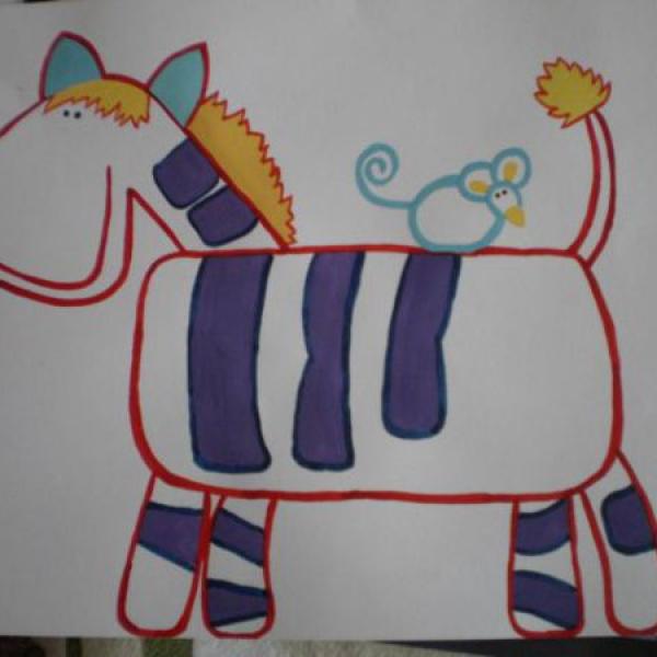 vyrobená dekorace radečkovi do pokojíku na zeď... :-)