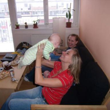 Sraz tří maminek z říjňátek