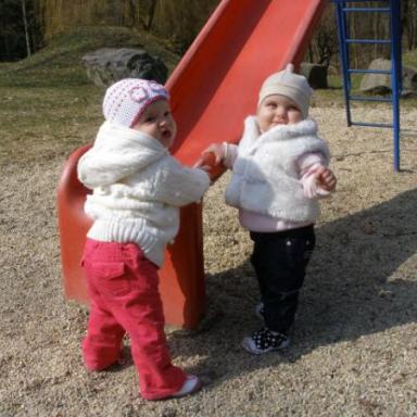 Barborka s Terezkou