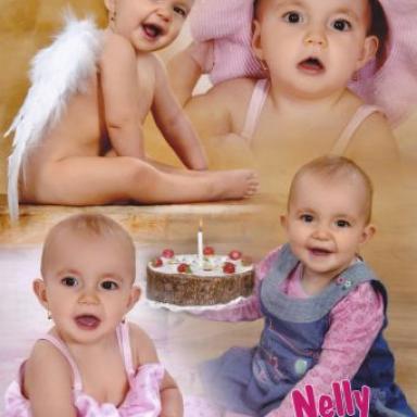 1rok a naše krásná modelka :-)
