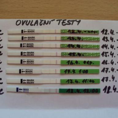 Moje ovulacni testiky, co myslite,dnesni konecne pozitivni?