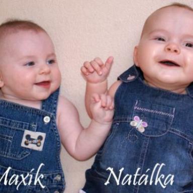Dnešní návštěva Maxíka,aneb už je nám půl roku!!.-)
