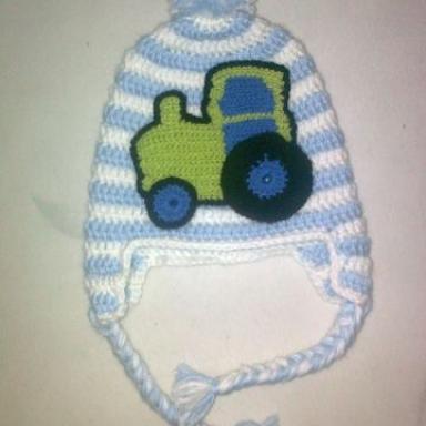 První traktor:)
