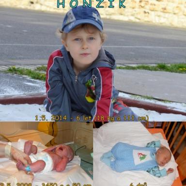 Honzík dnes slaví 6 let