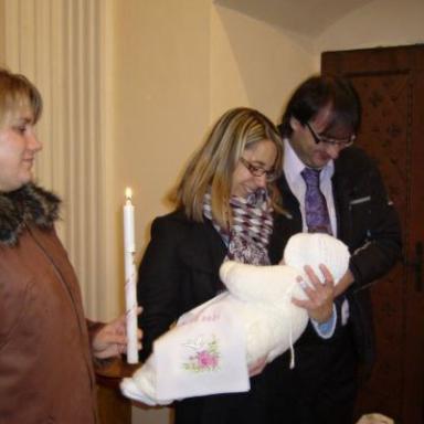 Křtiny Adrianky 14.11.2009