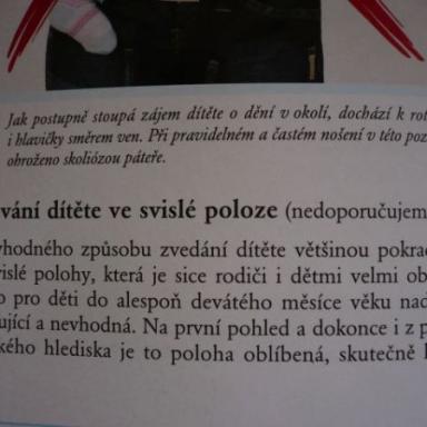 Pro ZelaZuzu - nošení dětí ve vertikální poloze