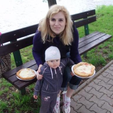 Takhle jsem si včera pochutnávala na pouťi:))